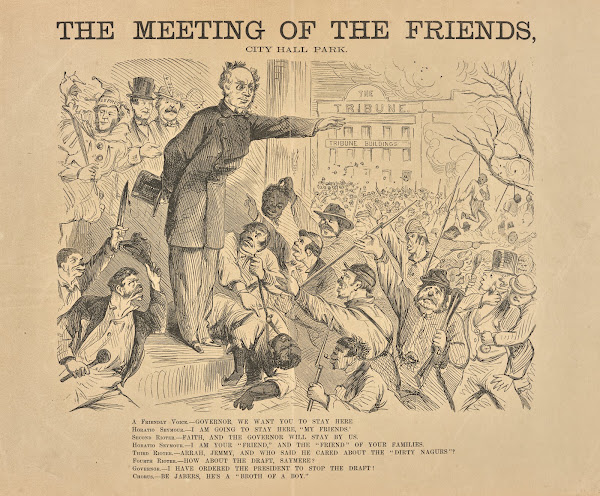 The meeting of the friends City Hall Park 1868