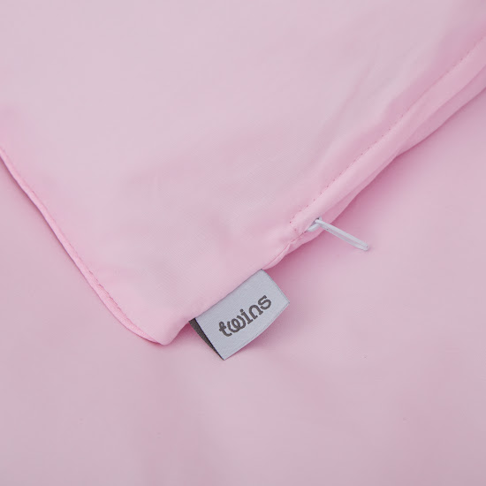 Bedding set for a baby crib 6 el Twins Belle pink