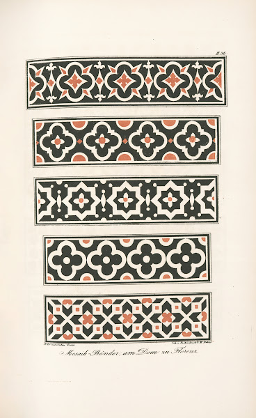 Mosaik Bäuder am Dom zu Frorenz 1842