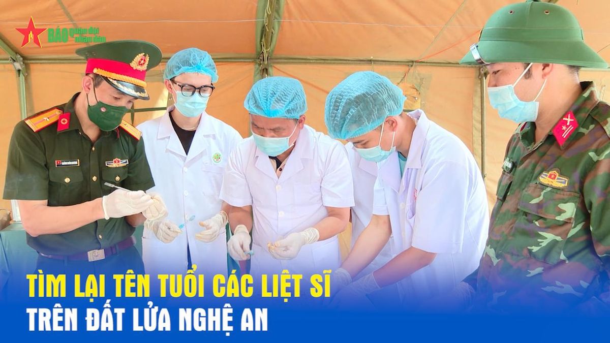 Tìm lại tên tuổi các liệt sĩ trên đất lửa Nghệ An - Báo Quân Đội Nhân Dân