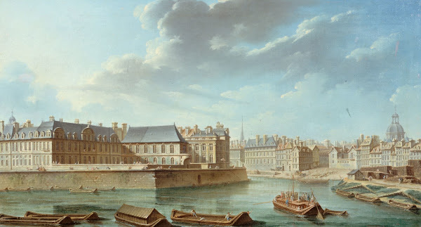 La Pointe orientale de lîle Saint Louis avec lhôtel de Bretonvilliers et lhôtel