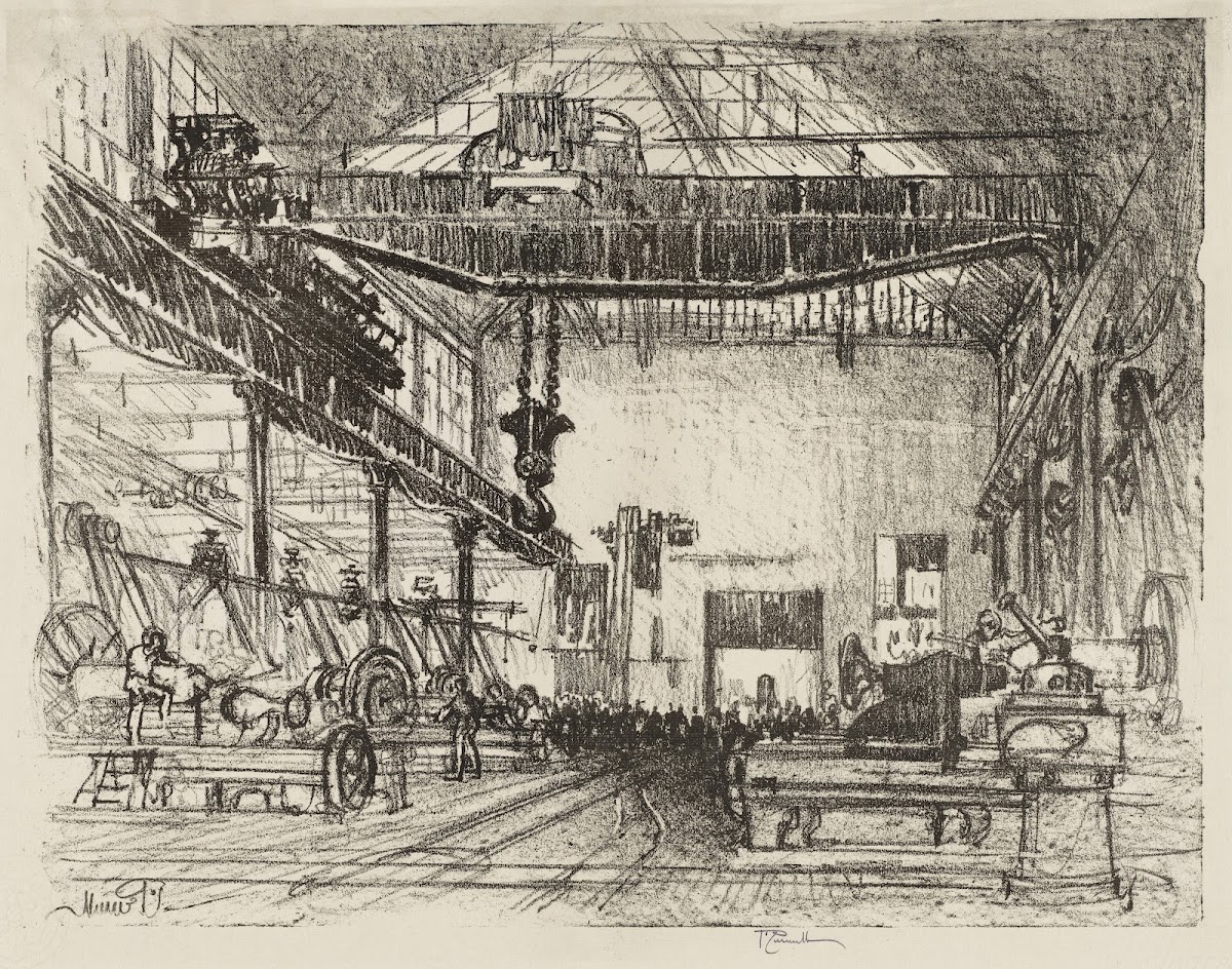 Planing Big Shells 1916