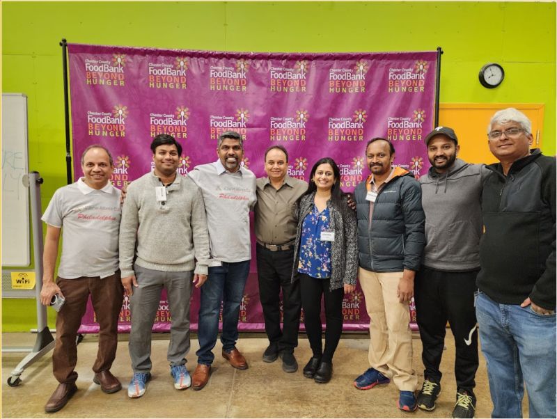 ITServe Philadelphia CSR Volunteers Help At Chester County Food Bank