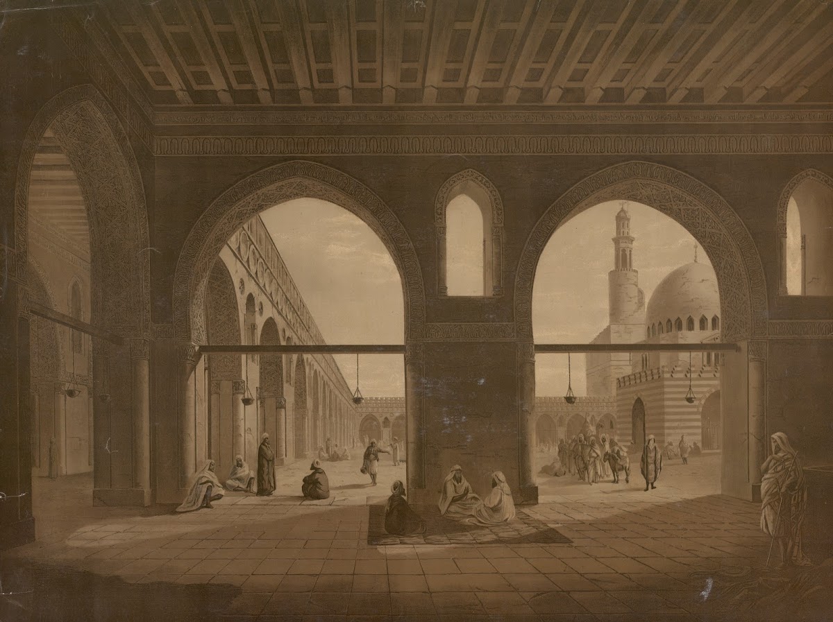 Mosque of Ibn Tulun in Cairo 1883