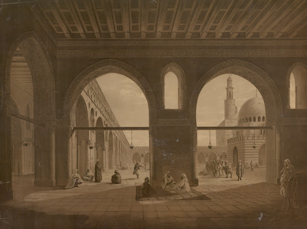 Mosque of Ibn Tulun in Cairo 1883