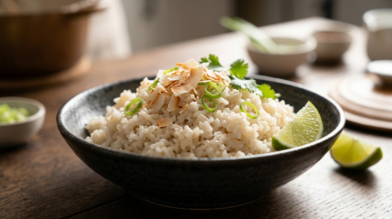 Coconut Rice – Fragrant, Creamy & Easy Coconut Rice Recipe