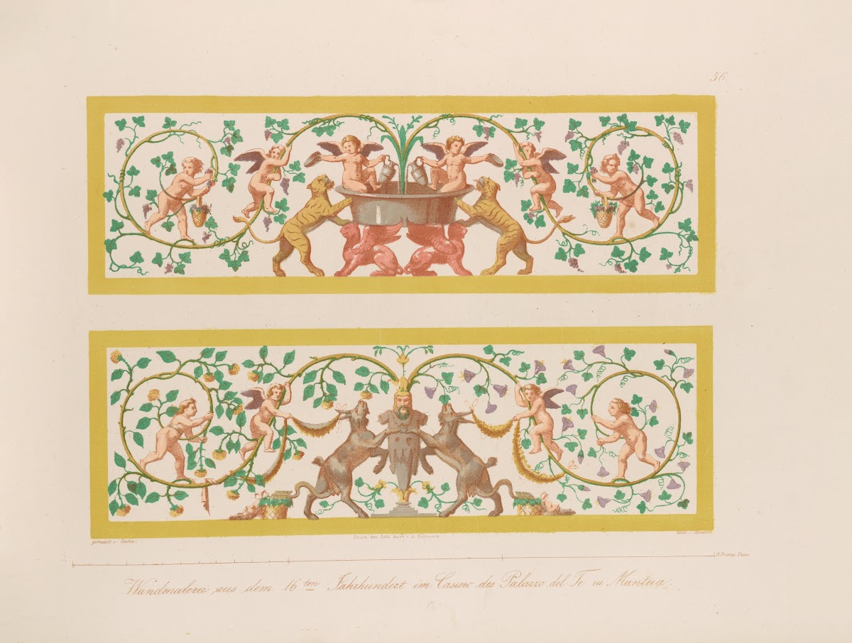 Ornamente aller klassischen Kunst Epochen nach den Originalien in ihren eigenthu
