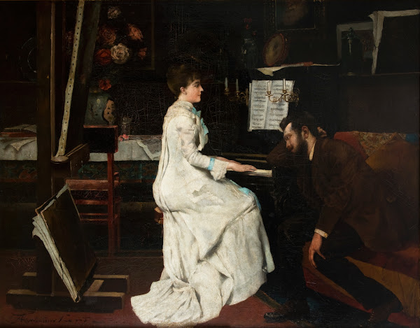 At the Piano 1882 1886