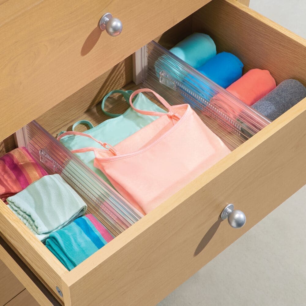 Divisores para cajones de plástico reciclado iDesign®, 2 piezas