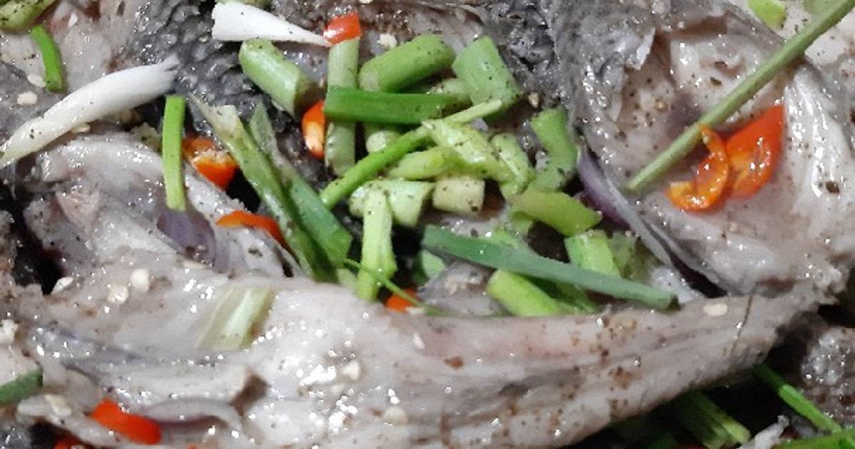 Cá lau kiếng hấp