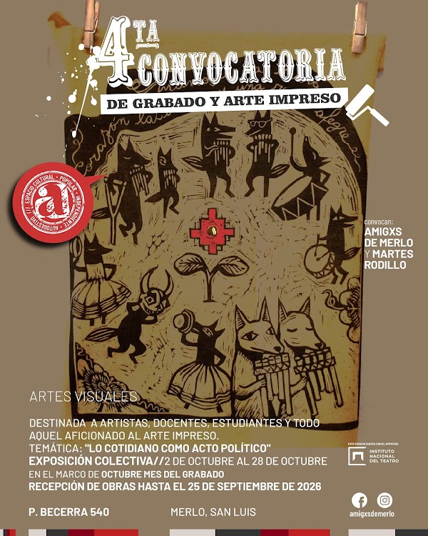 4° Convocatoria de Grabado y Arte Impreso