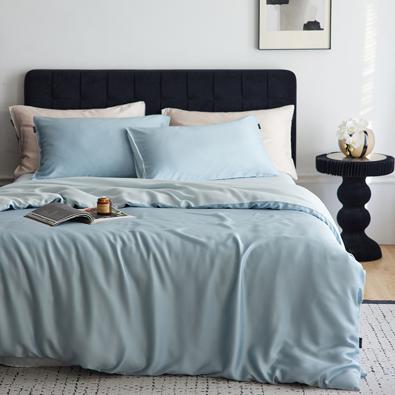 Lyocell bedding set, 4-piece, elegant