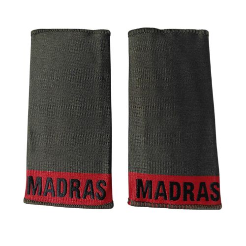 MADRAS REGIMENT TITLE SHOULDER