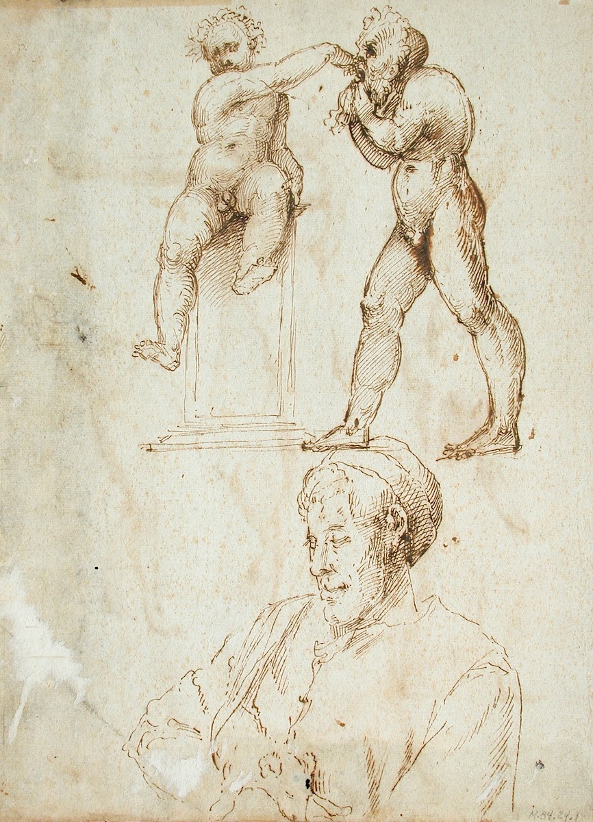 Sheet of Studies mid 16th century