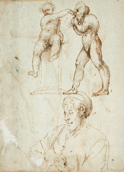 Sheet of Studies mid 16th century