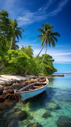 Beach Boat Picture