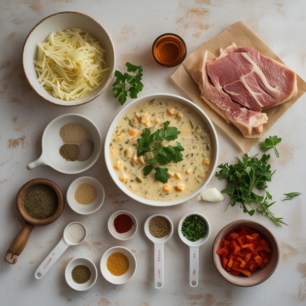 Ingredients for Irresistibly Creamy Philly Cheese Steak Soup You’ll Love – Easy Weeknight Comfort