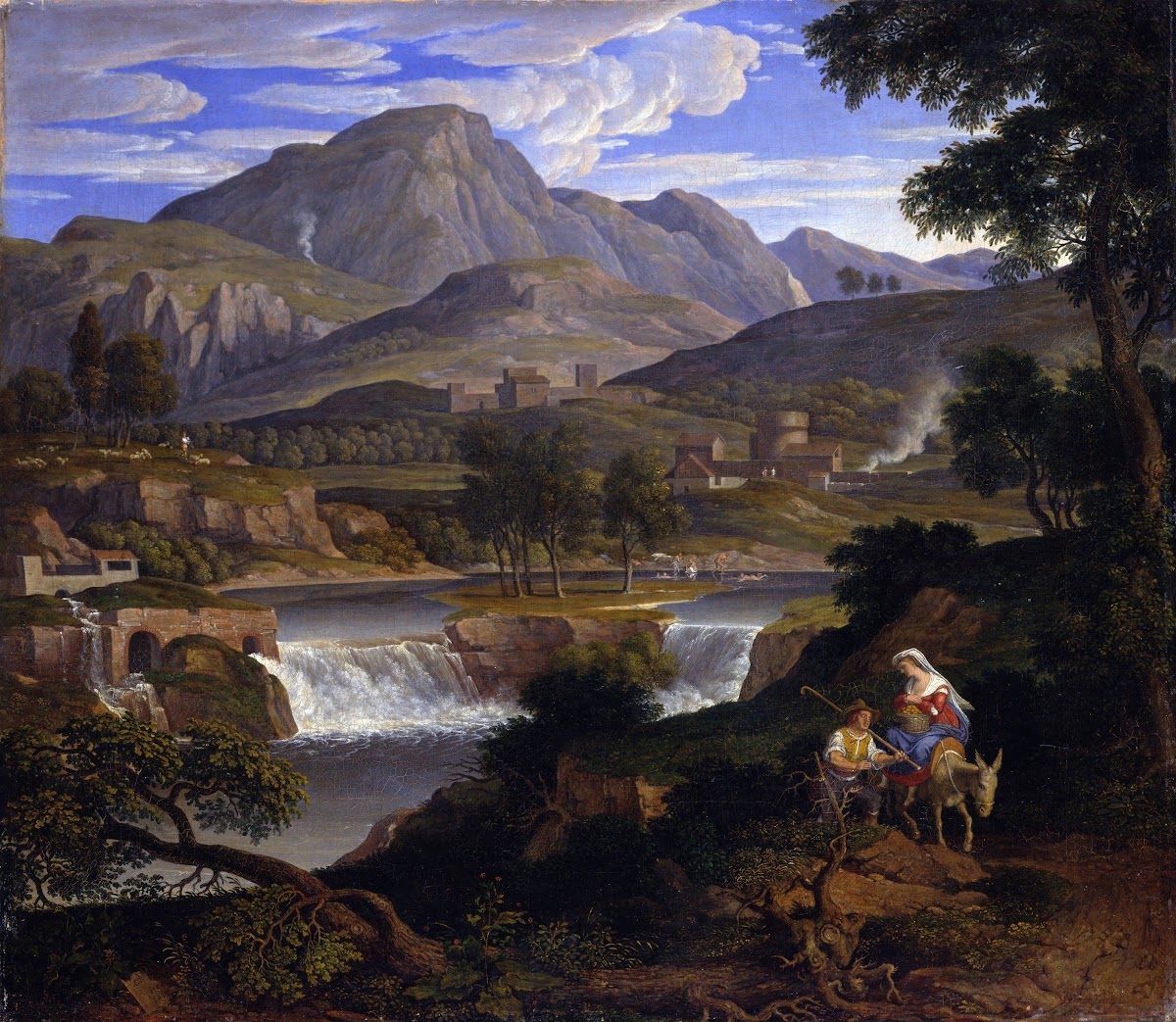 Waterfalls at Subiaco 1813