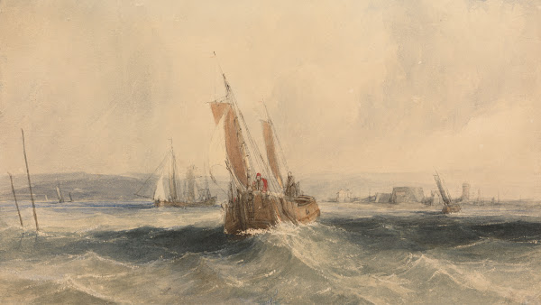 Shipping off the Isle of Wight