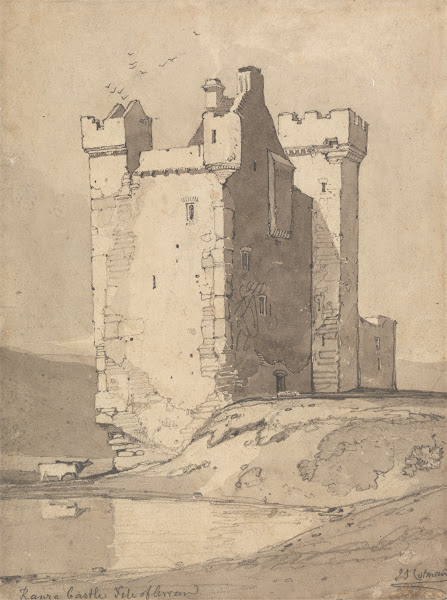 Loch Ranza Castle Isle of Arran Scotland ca 1800