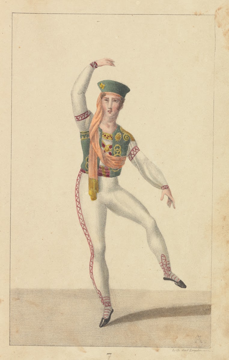 Dancers in Croatian costume 1820 1829