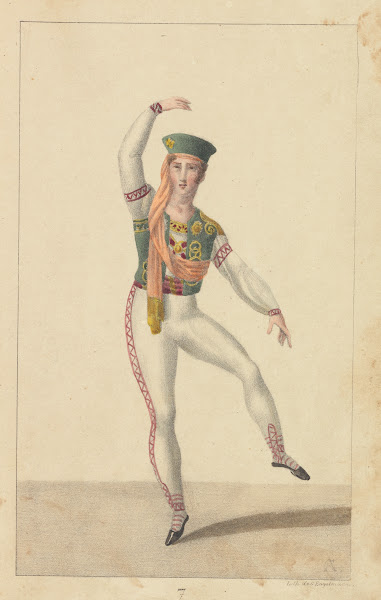 Dancers in Croatian costume 1820 1829