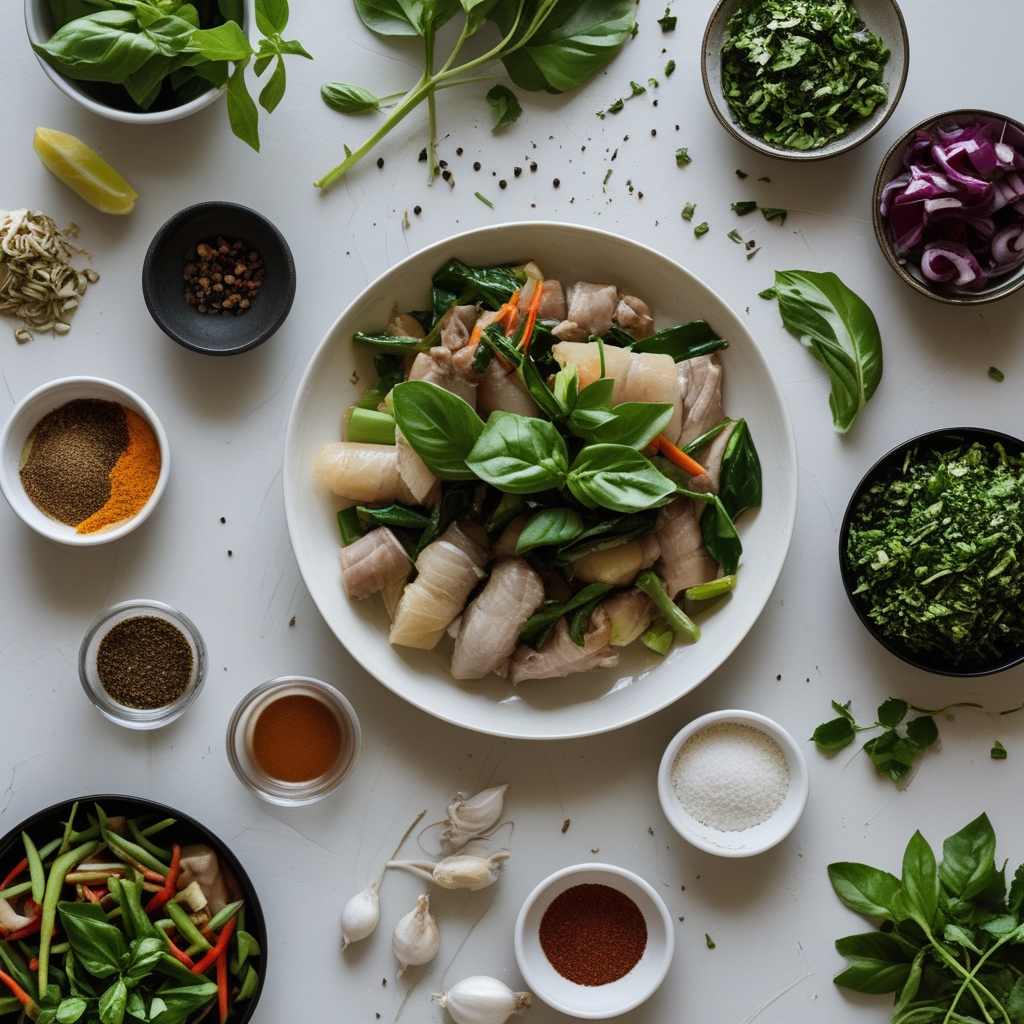 Ingredients for Thai Basil Beef Rolls That Will Spice Up Your Weeknight Dinner - Quick & Easy Homemade Delight