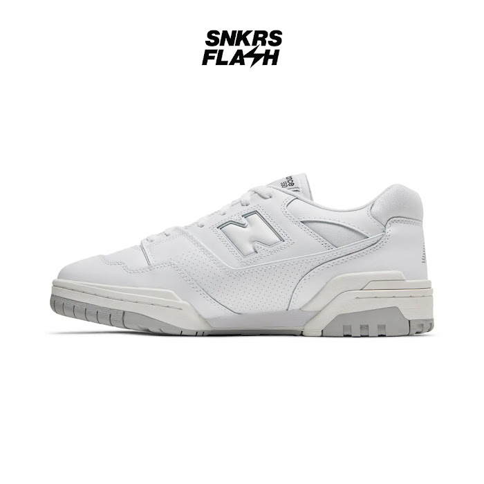 NEW BALANCE 550 TRIPLE WHITE - BB550PB1 - Size 46.5