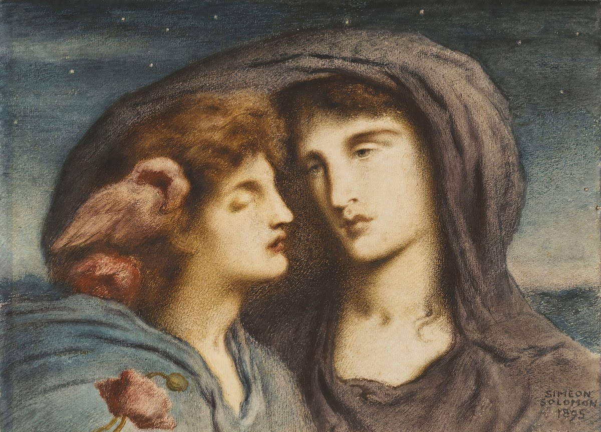 Night looking upon sleep her beloved child 1895