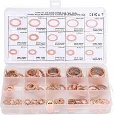 Assotrted Washers Loose Copper