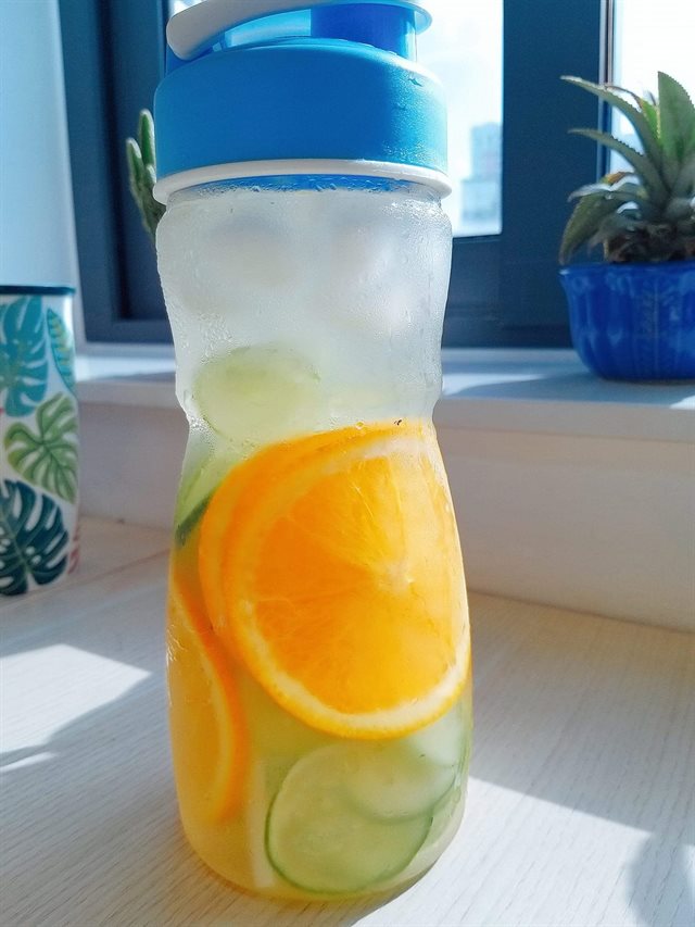 Detox Cam Dưa Leo