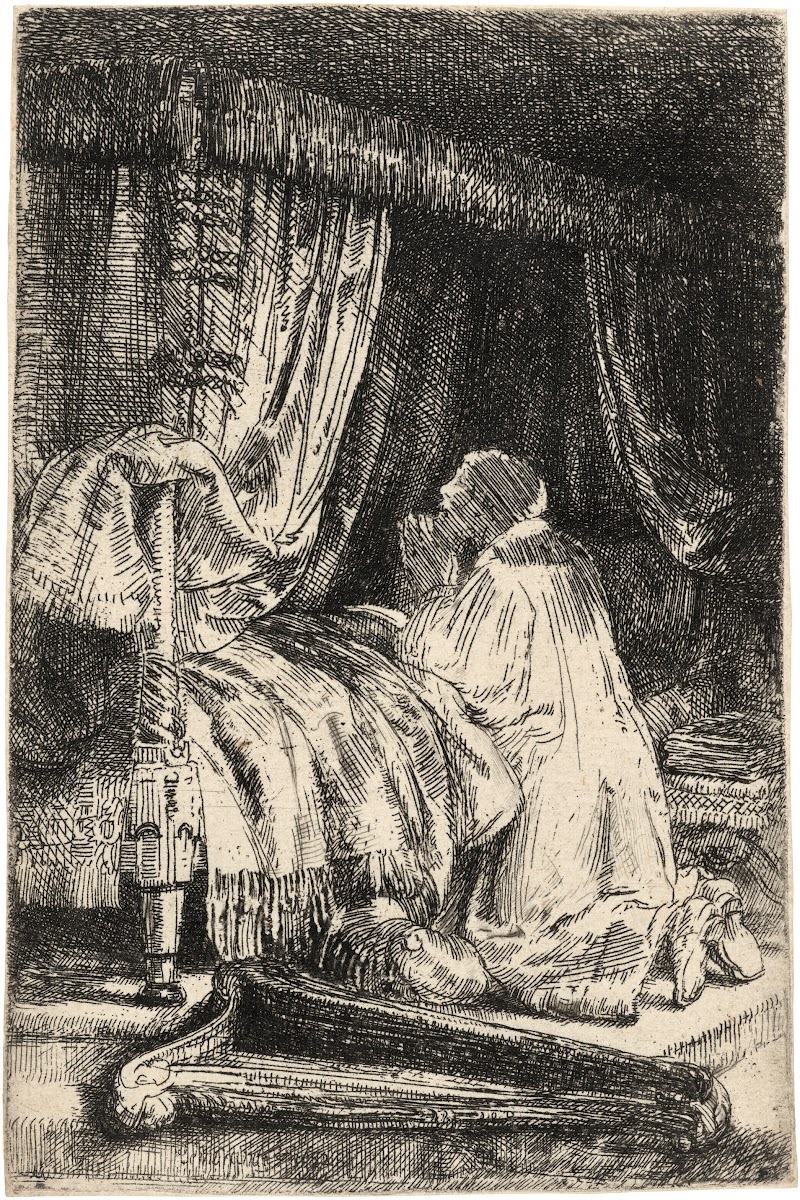 David in Prayer 1652
