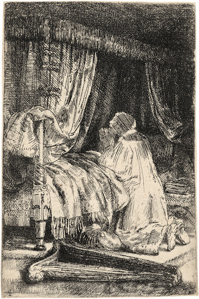 David in Prayer 1652
