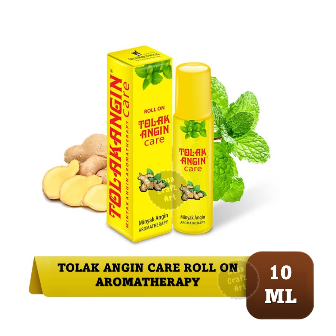 Tolak Angin Care Roll On Essential Medicated Oil Aromatherapy for Flatulence