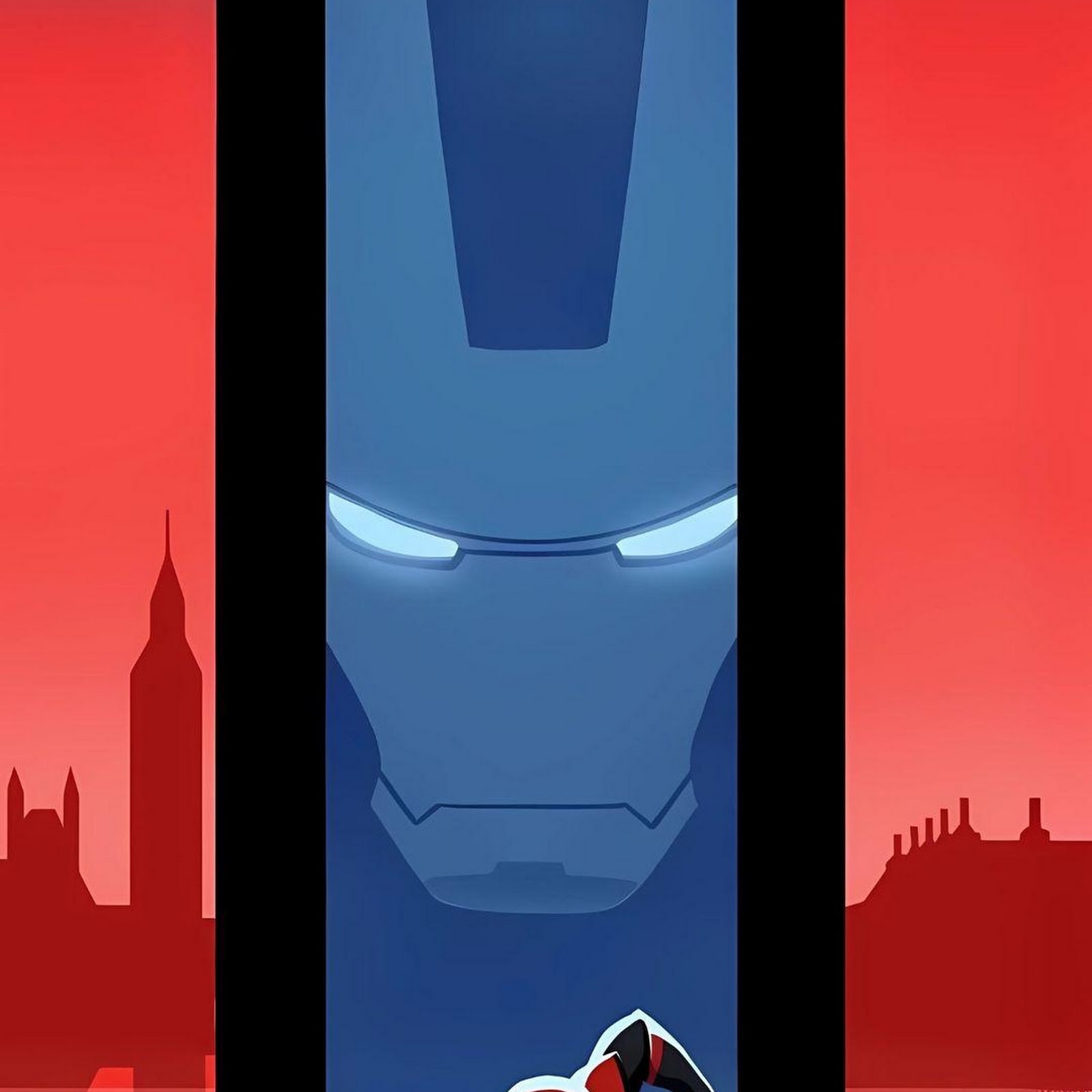 Download Spider-Man And Iron Man Artwork Full HD iPhone