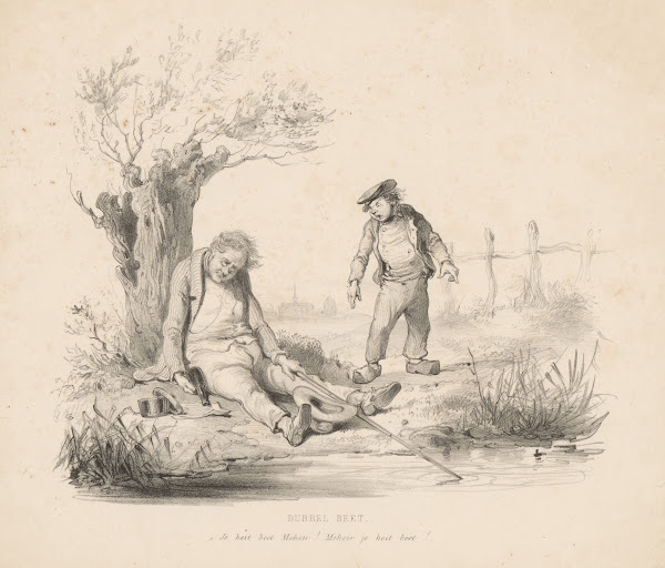 Slapende man met hengel 1832   1897