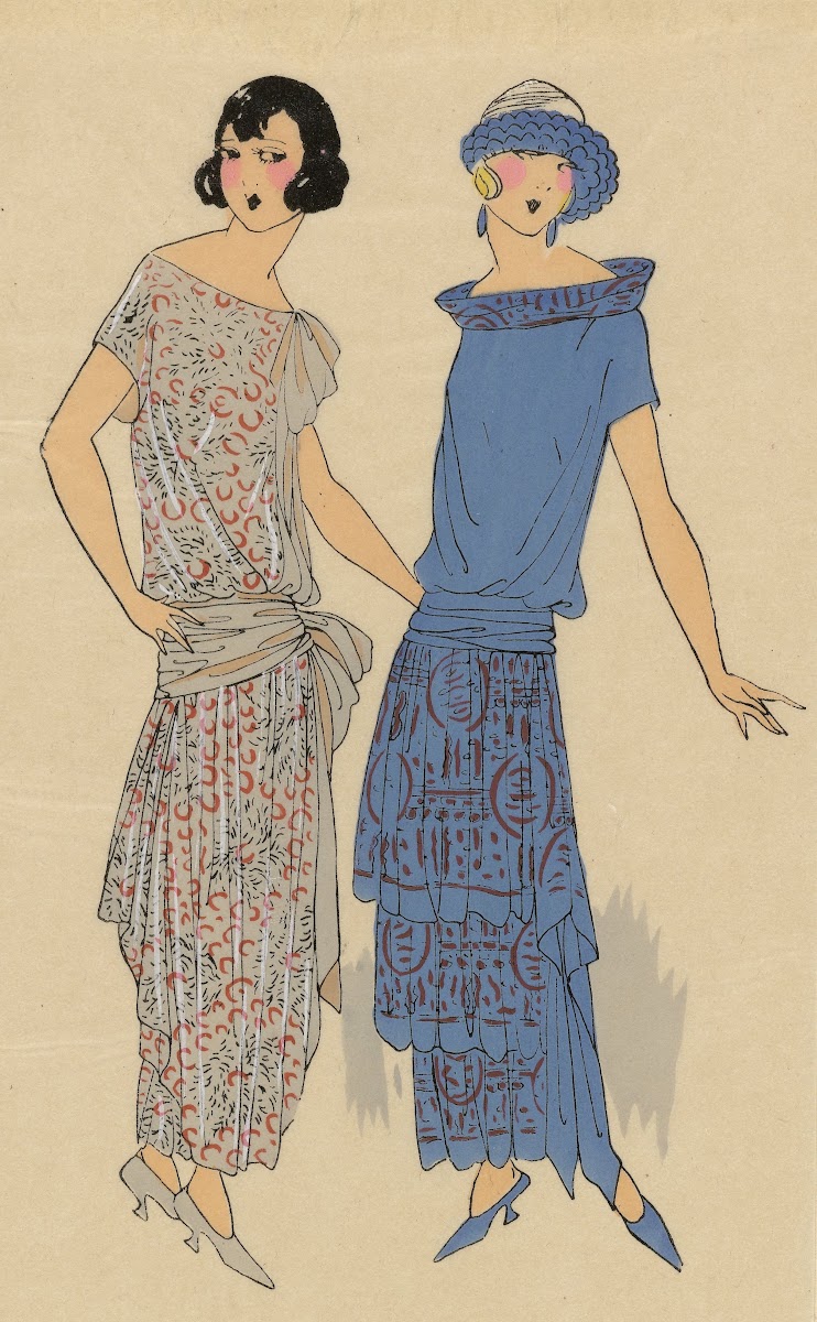 Rubans et Tissus de A PRÉVOSTSENTIMENTALES 1923