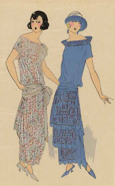 Rubans et Tissus de A PRÉVOSTSENTIMENTALES 1923