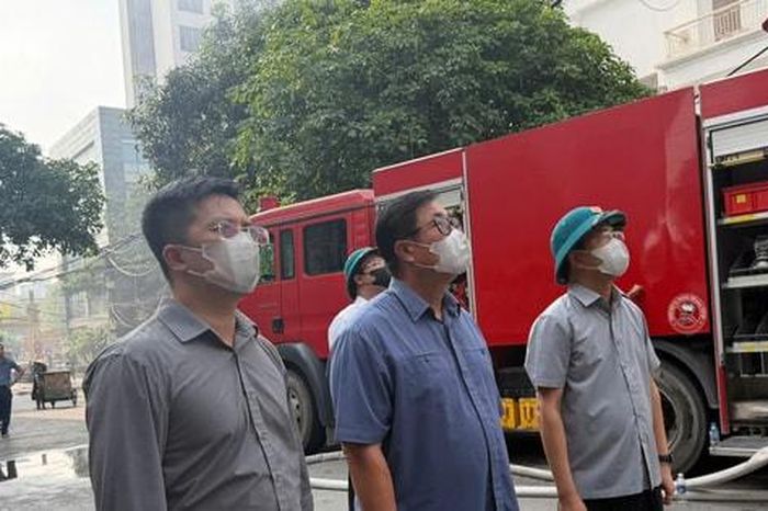 Một người tử vong trong vụ cháy quán Volume - Báo Hà Nội Mới