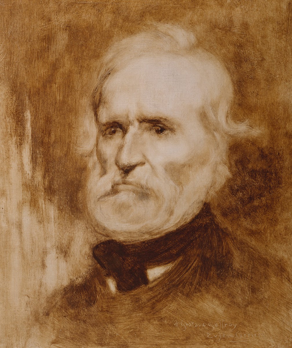 Portrait dAuguste Blanqui 1805 1881 homme politique 1880