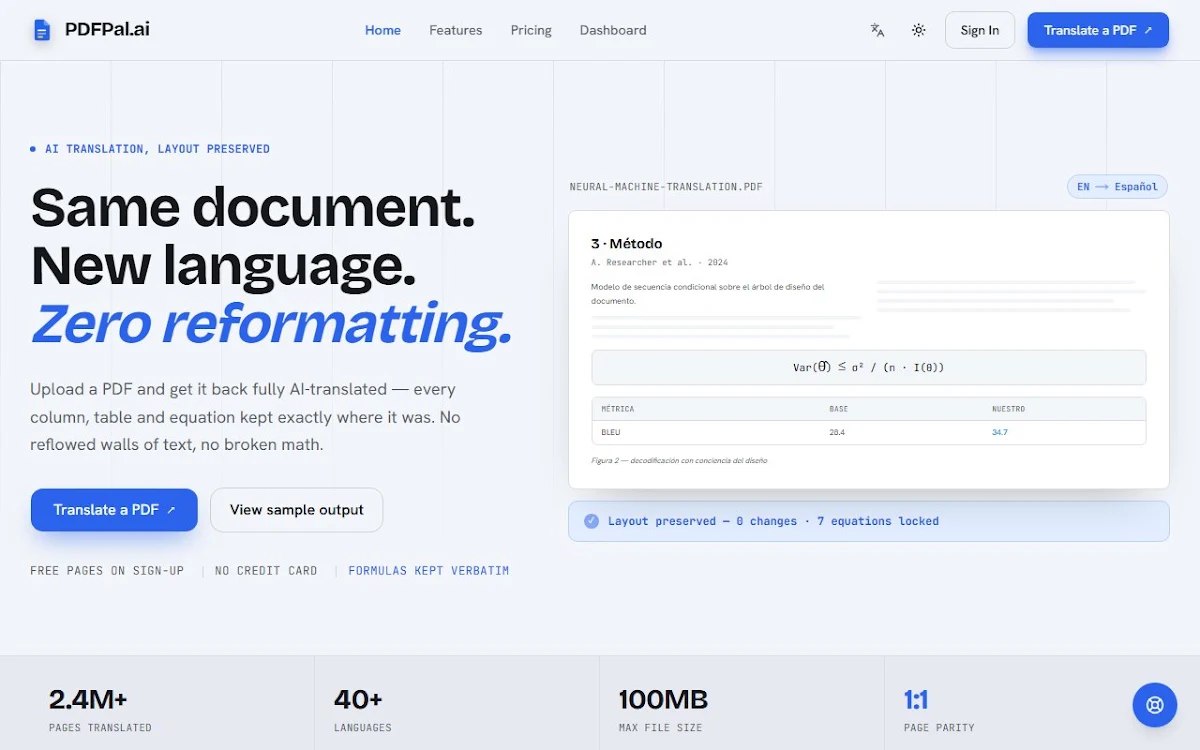 Captura de PdfPal AI