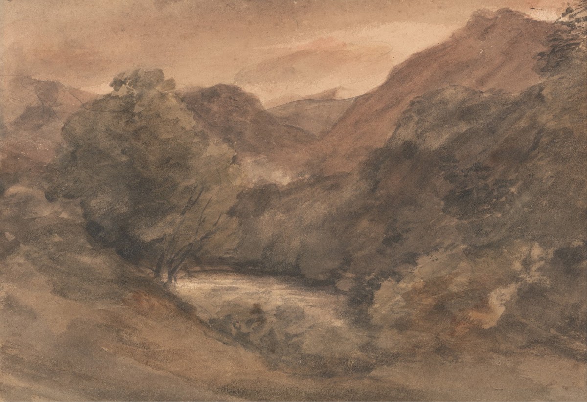 Borrowdale  Evening after a Fine Day 1 October 1806