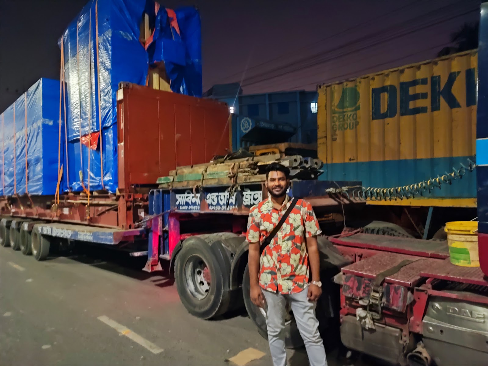 Container Carrier Truck