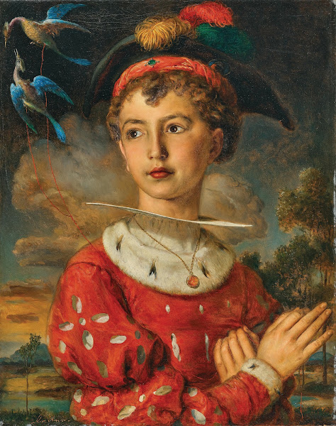 Portrait of His Son Moritz as a Page Boy c 1877