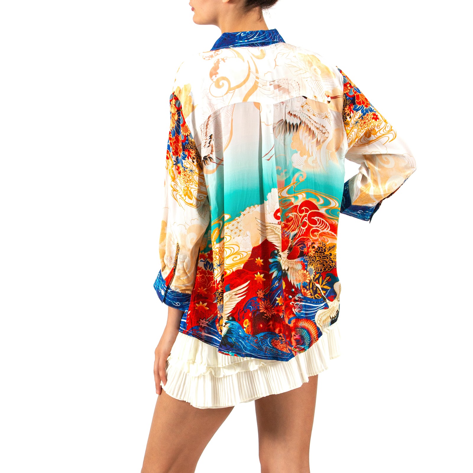 Red Horizon Blouse — 4