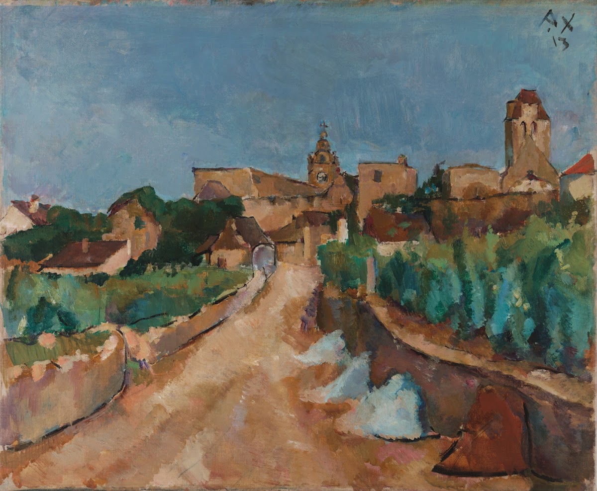 Street towards Dürnstein 1913