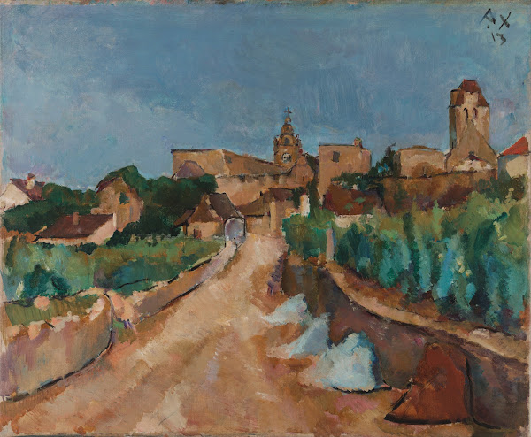 Street towards Dürnstein 1913