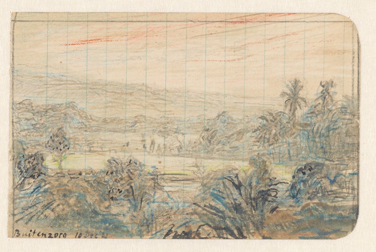 Landschap Buitenzorg 1921