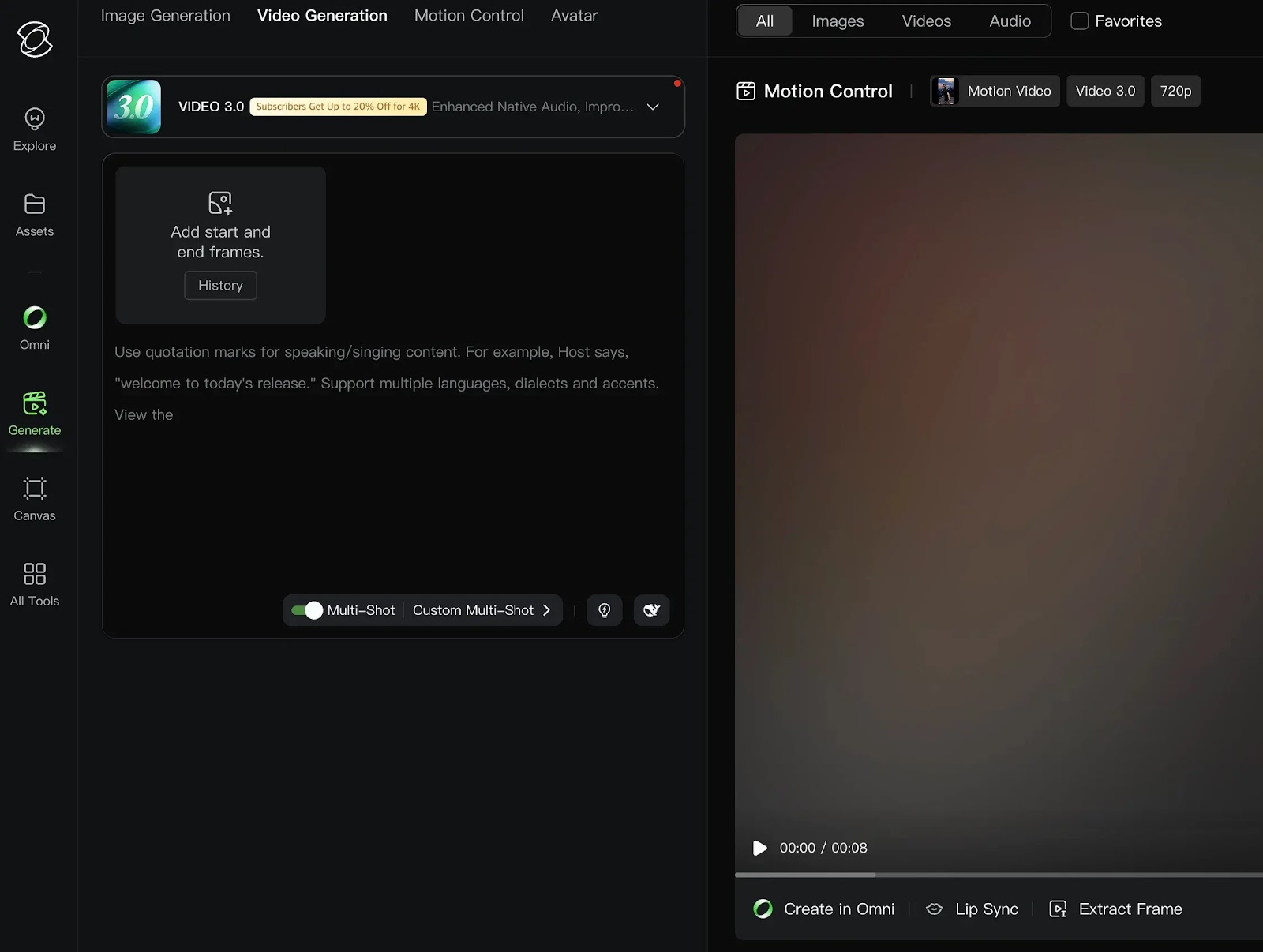 KlingAI video generation