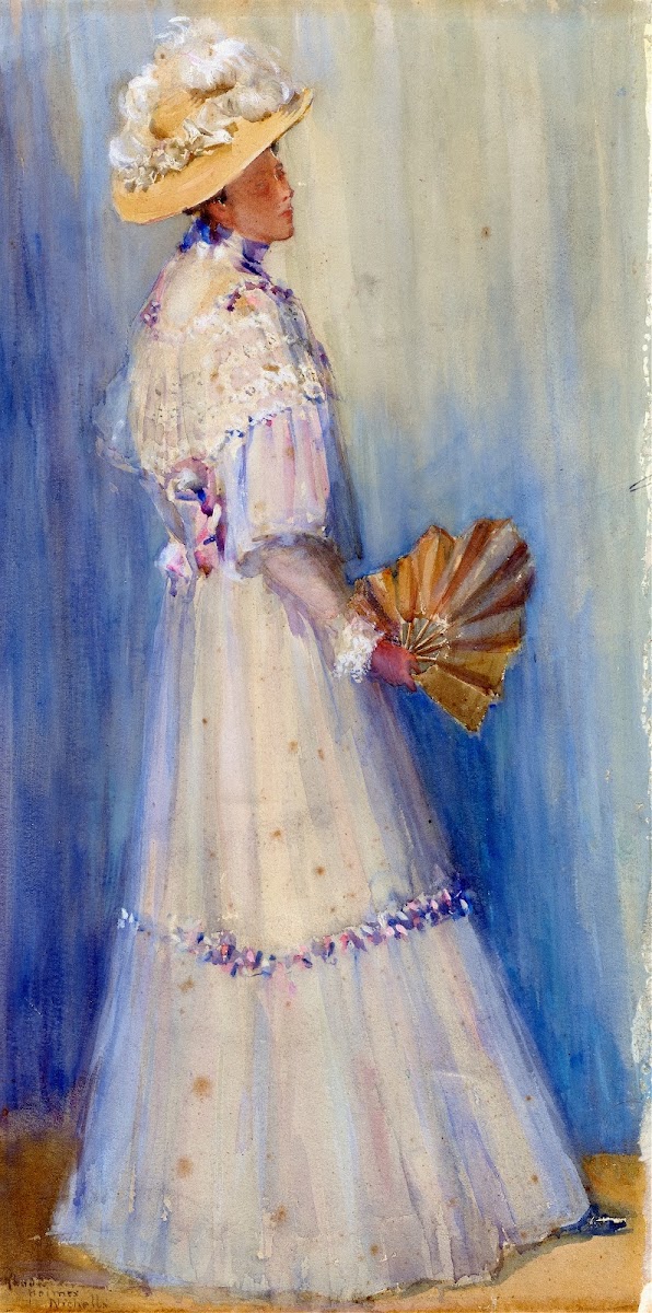 Lady with a Fan